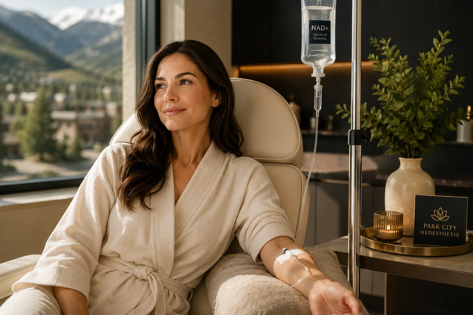 Combined med spa treatments layered for gradual natural volume restoration