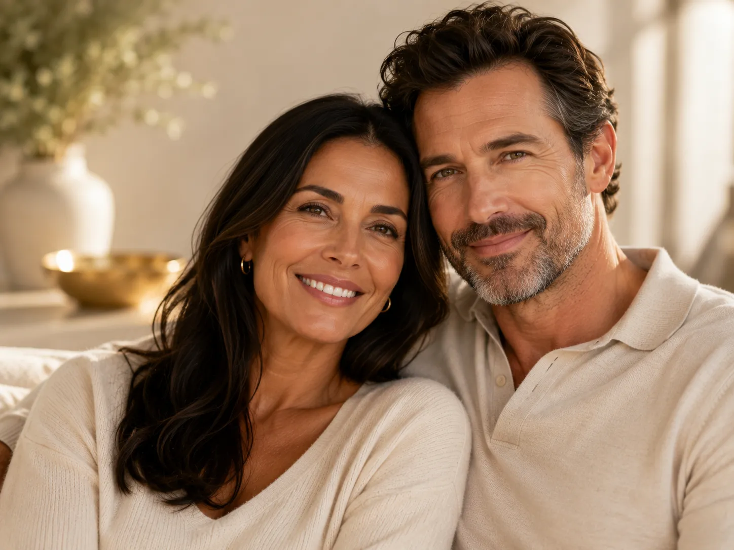Woman considering sexual wellness changes after childbirth or menopause
